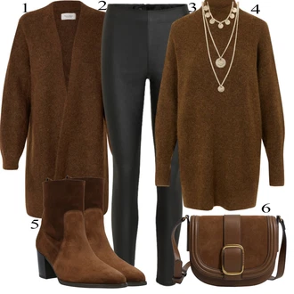outfit mit Rdeča Škorenj Gabor "1"