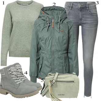 Outfit sa Siva Čizmica Dockers by Gerli "Tvoj otmjeni outfit"
