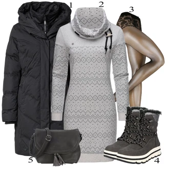 outfit mit Siva Obleka Ragwear "1"