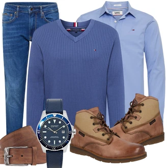 Outfit mit Hose Große Größe Pepe Jeans "Praktischer Look"