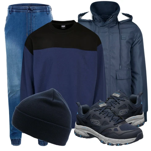 Mischfarben Hut KnowledgeCotton Apparel kombinieren