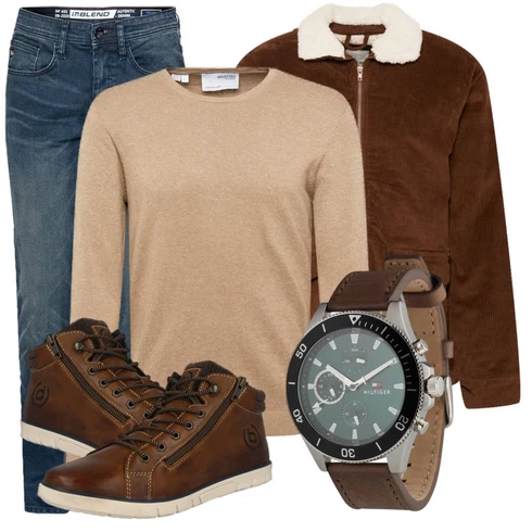 Blau Jeans Blend kombinieren mit Sommerjacke !Solid