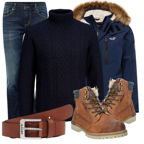 Mischfarben/Schwarz Strickjacke Jack & Jones kombinieren