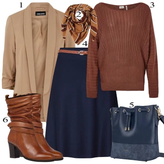 Zimske Outfiti mit Črna Krilo About You "1"