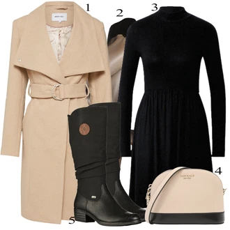 outfit mit Črna Škorenj Rieker "1"