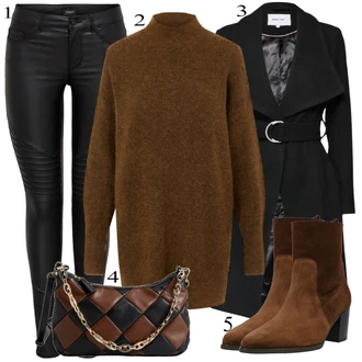 outfit mit Rdeča Škorenj Gabor "1"