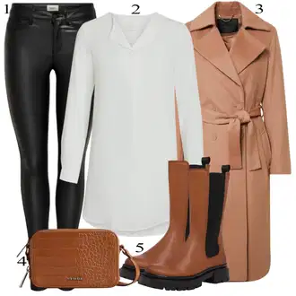 outfit mit Rdeča/Rjava Torba za čez ramo Ted Baker "1"