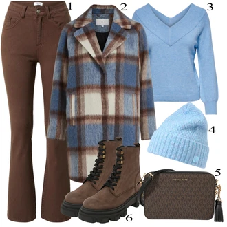 Outfit s Červená Kalhoty shyx "Ulice Styl Outfit"