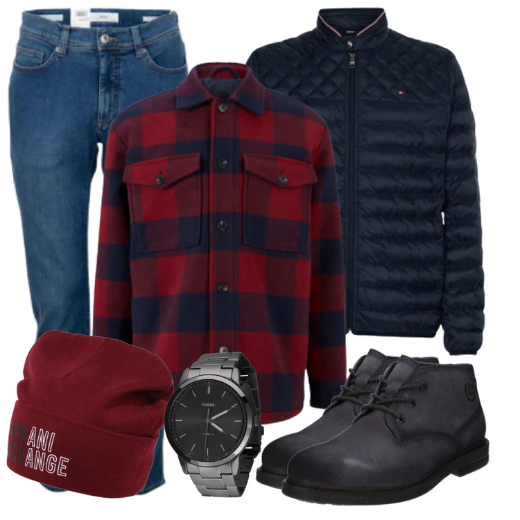 Winterlicher Look