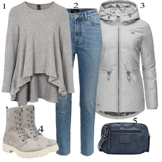 outfit mit Siva Škorenj Tom Tailor "1"