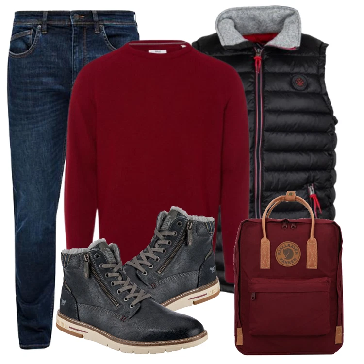 Winterlicher Look