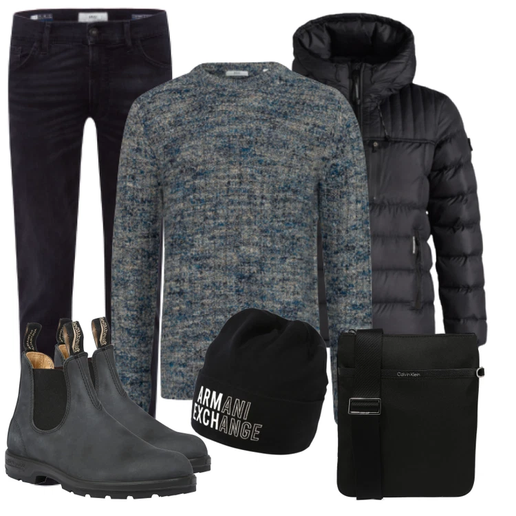 Winterlicher Look