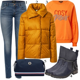 outfit mit Črna Škorenj Rieker "1"