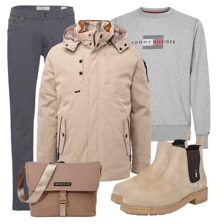 Winterliches Freizeit Outfit