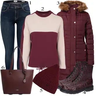 outfit mit Črna Škorenj Dockers by Gerli "1"