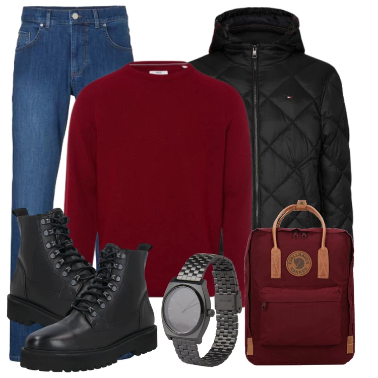 Winterliches Freizeit Outfit