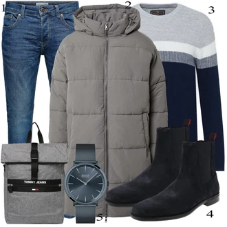 outfit mit Modra Srajca Key Largo "Priložnostna oblačila"