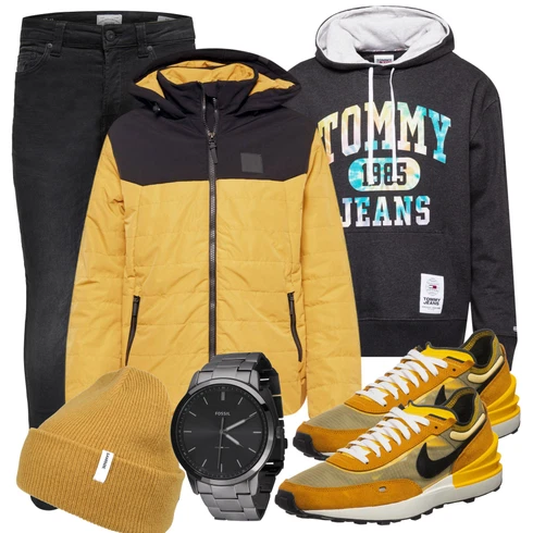 Gelb SommerJacke Alife and Kickin kombinieren