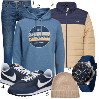 outfit mit Bež Lacoste "Priložnostna oblačila"