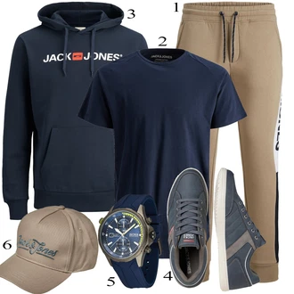 outfit mit Siva Superga Jack & Jones "Športna oblačila"