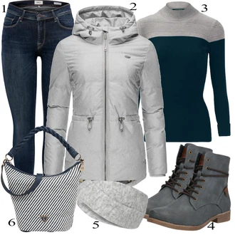 outfit mit Siva Škorenj Tom Tailor "1"