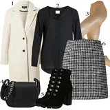 Crne Ted Baker čizmice outfiti image