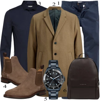 outfit mit Zelena Škorenj GANT "Priložnostna oblačila"