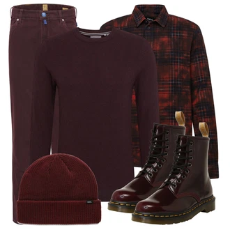 Outfit mit Schwarz Jeans "Cool für die Freizeit"