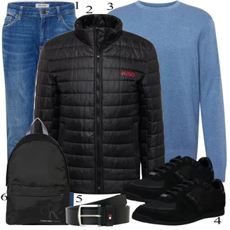 outfit mit Modra Srajca ESPRIT "Praktičen videz"