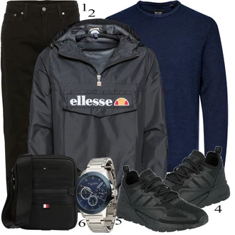 outfit mit Črna Čevlj Superga Adidas Originals "Priložnostna oblačila"