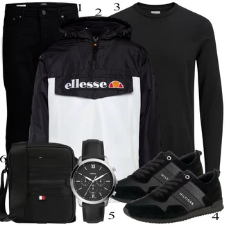outfit mit Črna Ellesse "Športna oblačila"