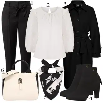 outfit mit Črna Škorenj Tamaris "1"