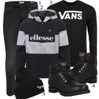 outfit mit Črna Superga Bugatti "Priložnostna oblačila"