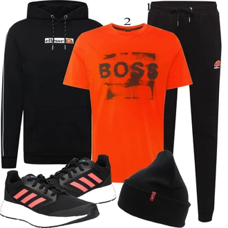 outfit mit Črna Superga Adidas Performance "Priložnostna oblačila"