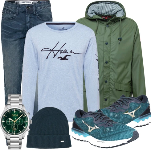 Türkis Sportschuh MIZUNO kombinieren