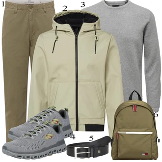 outfit mit Siva Superga Skechers "Priložnostna oblačila"