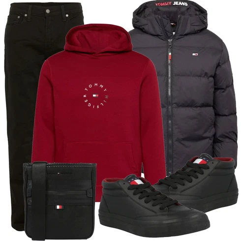 Schwarz Hose levi's kombinieren