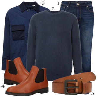 outfit mit Črna Srajca Urban Classics "Praktičen videz"