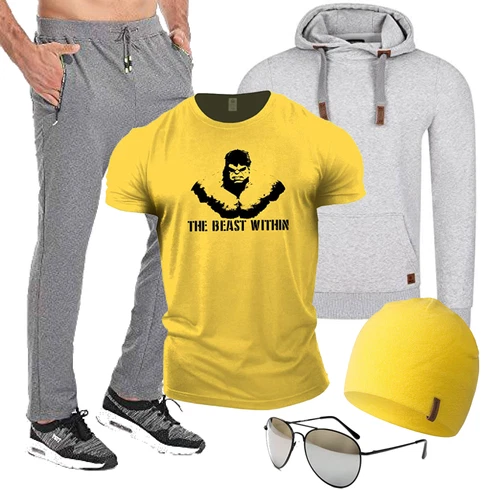 Gelb Hut/Winter Parka GIESSWEIN kombinieren