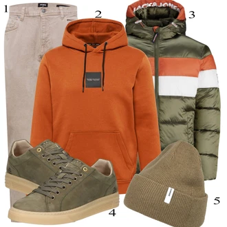 outfit mit Rjava Klobuček samsoe samsoe "Priložnostna oblačila"