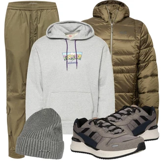 Outfit mit Grün Jack Wolfskin "Freizeit Outfits"