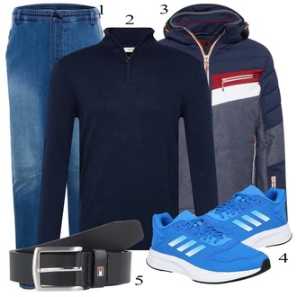 outfit mit Modra Superga Adidas Performance "Priložnostna oblačila"