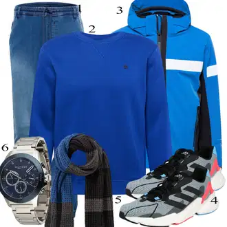 outfit mit Modra CMP "Priložnostna oblačila"
