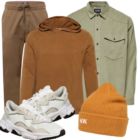 Grau Casual Hemd Only & Sons kombinieren
