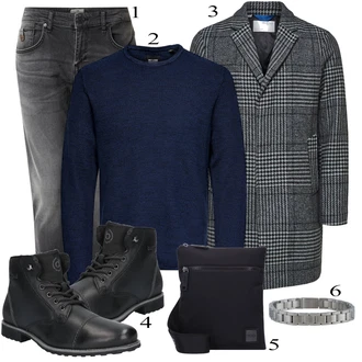 outfit mit Črna Superga Bugatti "Praktičen videz"