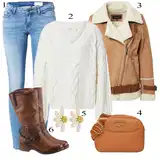 Motorkářské kozačky outfity image