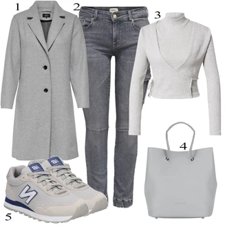 Outfit s Teniska/Zimní bota New Balance "Ulice Styl Outfit"