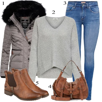 outfit mit Zimska Jakna Navahoo "Priložnostna oblačila"
