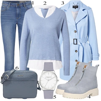 outfit mit Bela Plašč More & More "1"