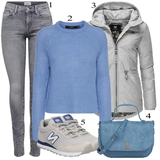 Outfit sa Siva Tenisica New Balance "Cool zimski outfit"
